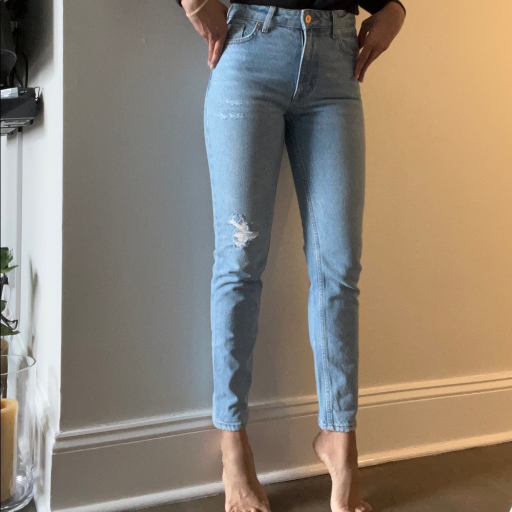 Zara Mom Denim Jean